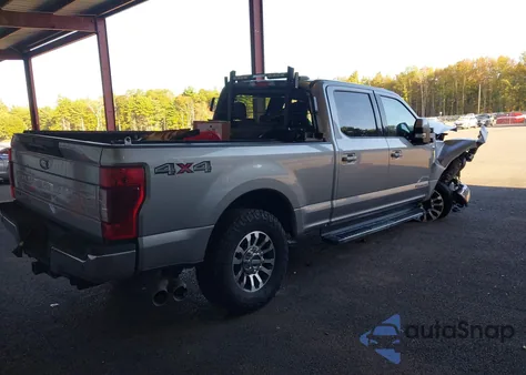 2021 Ford F250 Super Duty из США, поврежденный, VIN 1FT7W2BT9MEC01565